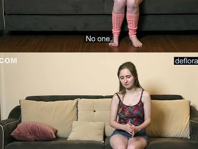 Very Timid And Closed Up Teen Anna Loses Her Virginity