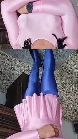 My Recent Gym Costume, U Like This Cute Gurl with Clit Beneath the Panty