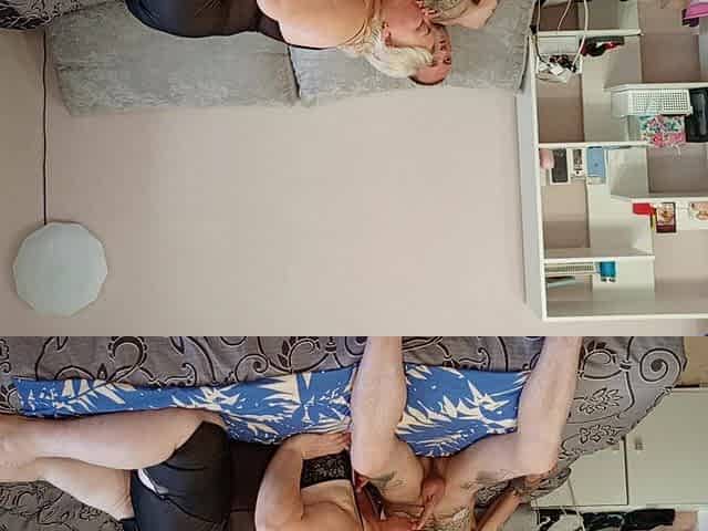 Neighbor Gives Blowjob with Cum in Mouth