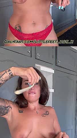 Smokin'? I Swallow A Coffee With Cum