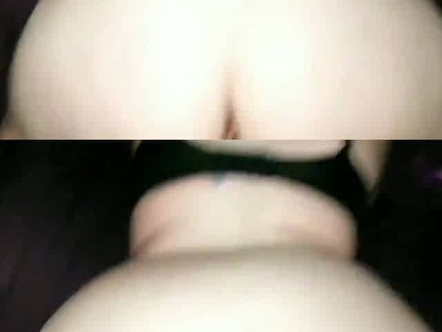 My favourite view. Doggy with pawg wife
