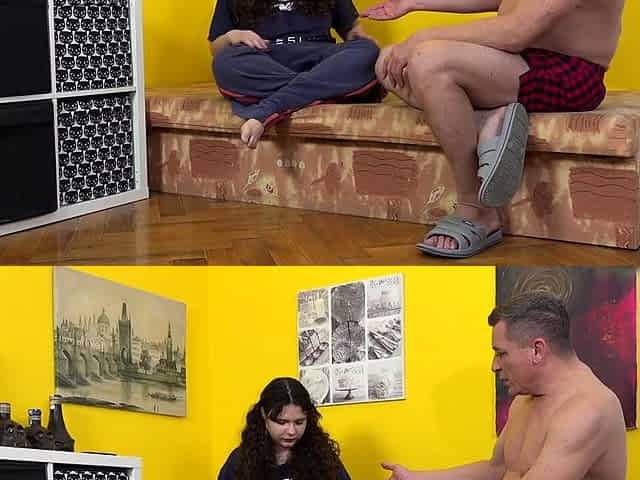 Busty gypsy loves to sucky him