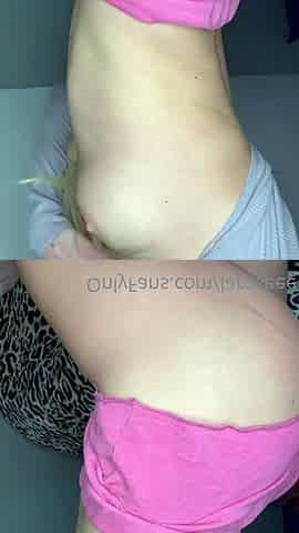 Blonde natural big titted babe solo play