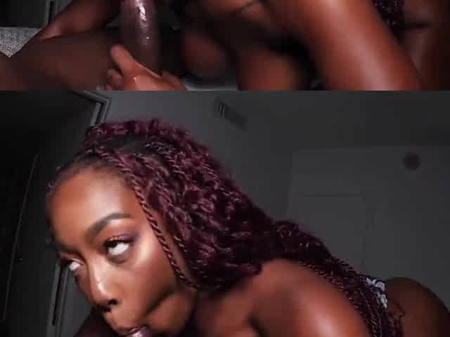 Hot ebony bbc banging black chick hardcore