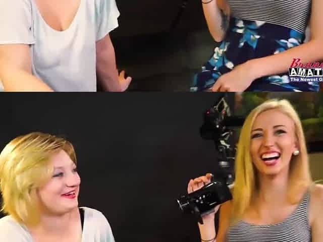 Breasty Beauty Faiths Hope And Lustful Coed Olyssia Drink Cum!