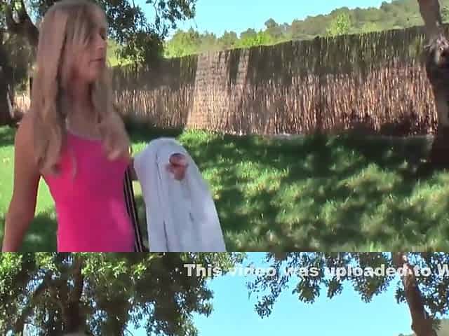 Lena Nitro - Young Horny Blonde Bitch Fucked