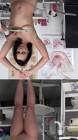 Sexy MILF Ally Style examined by freaky doctor