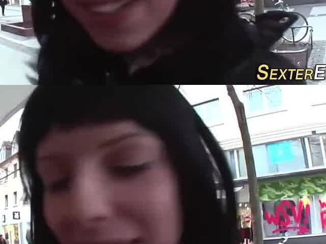 German Newbie Gets Jizzed By Old Cock