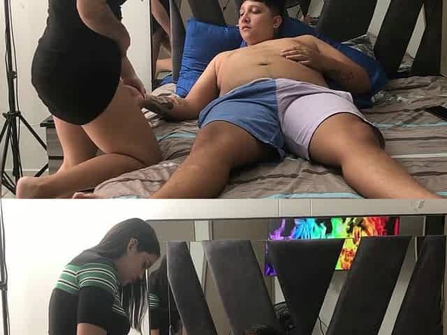 Step-brother Couple Get Hot in Their Room to Fuck Really Hard - Porn