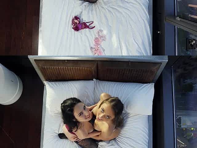 Hot lesbian fun with teen Gia Derza