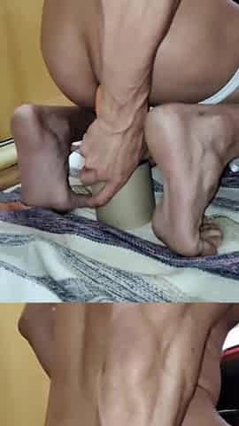 Riding sex tool on webcam - Tedbluebear...