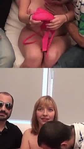 His woman gets smashed in double penetration