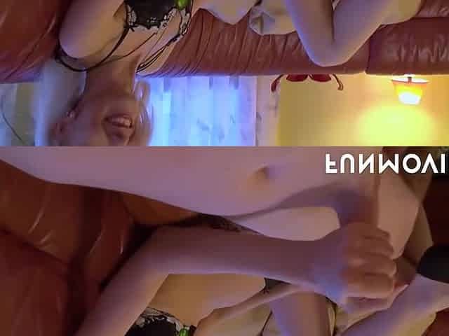 Skinny Blondie Fucking For Cum - Sarah Dark