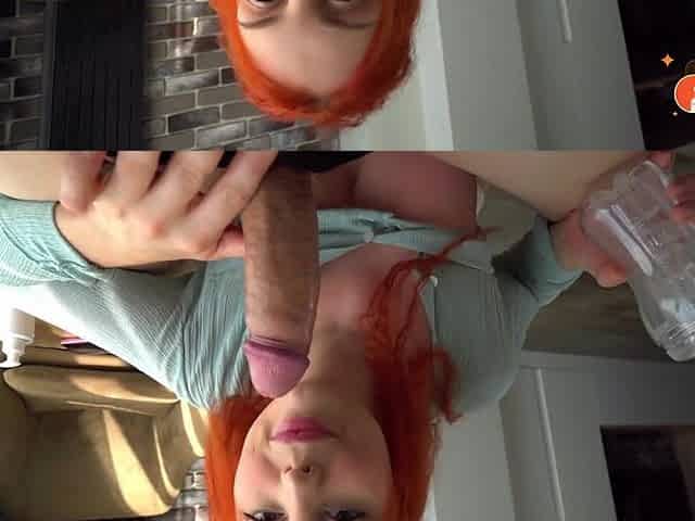 Polish Student Jerks Boyfriend with Toy and Swallows His Cum. Polish Bawdy Talk