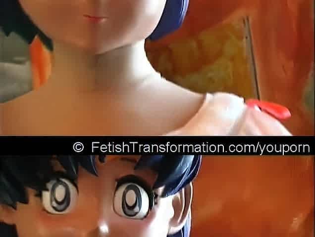 Avid trasformation into a real hentai puppet