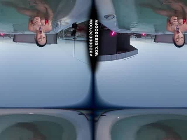 Dora Dildo Masturbating In Rooftop Jacuzzi At Sunset