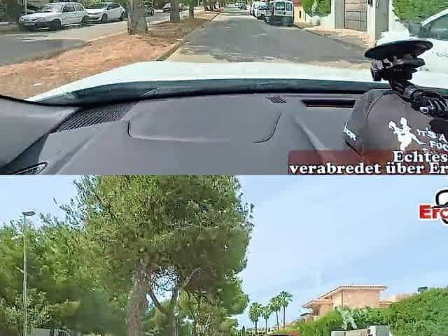 German blond mother i'd like to fuck Wild Bunny makes blind date in the car