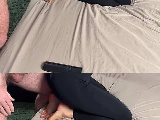 I thought his booty couldn't take it. An amateur pair is engaged in pegging. Pleasant pegging