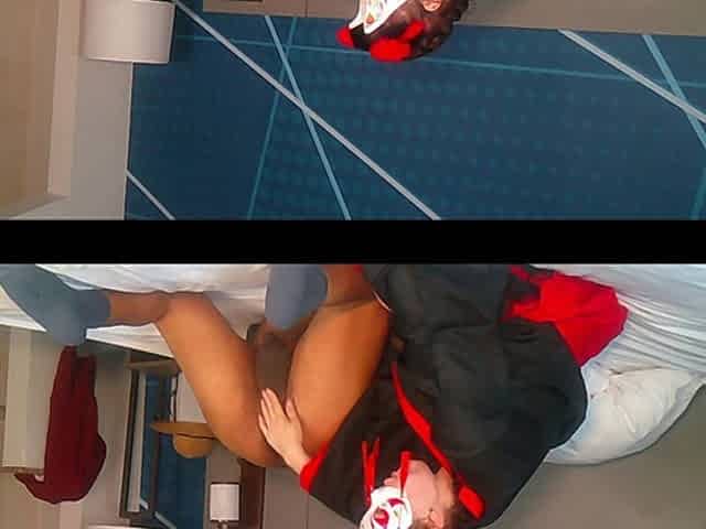 Nasty Sloppy Interracial Rimjob by Deaf Pornstar Juliette Latte
