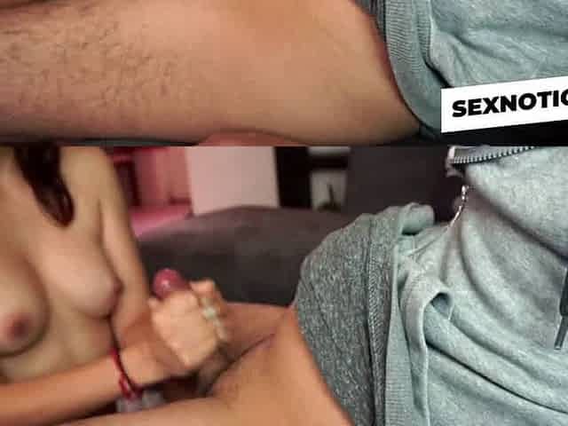 Handjob and Blowjob Cleanup - Amateur Teen Video