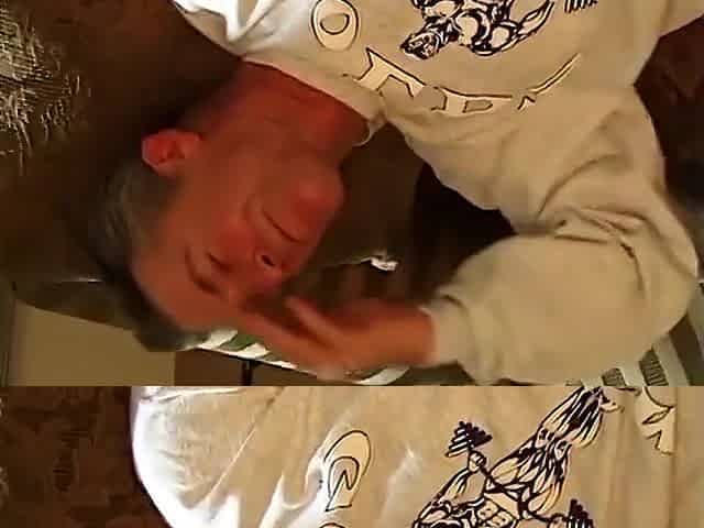 Old Man Tastes A Horny Teen 18+