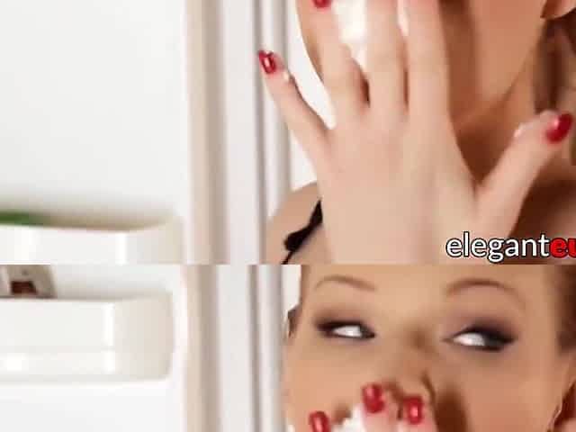 Tantalizing Euro Milf Takes From Butt To Mouth