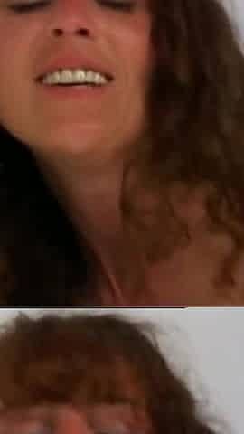 Sexy Cleaning Lady Ass Fucked and Cummed on Hairy Pussy by a Big Vintage Cock