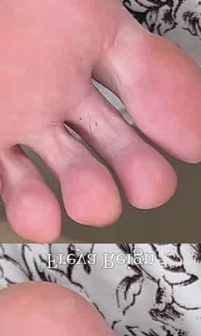 POV Foot Focused Cuck: Suck on My Long Toes While I Get Fucked