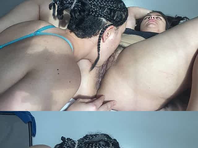 Do You Like Hairy Pussy? I Love Licking My Girlfriend's Hairy, Blonde Pussy.