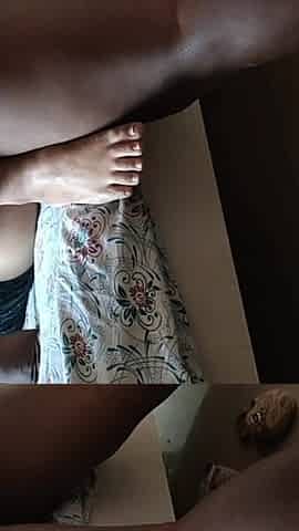 Fucking Hard Green Top Missionary on Bed