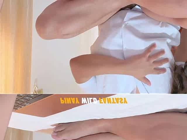 Naughty Asian Pinay Student Masturbating Hairy Pussy and Showing Big Tits on Webcam