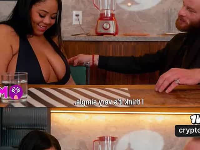 Busty mummy gets screwed sans a condom by her husband's best friend