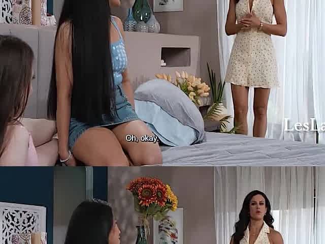 Stepmom Tickling Stepdaughters Goes Likewise Far - Hazel Moore, Penny Barber, Alona Bloom