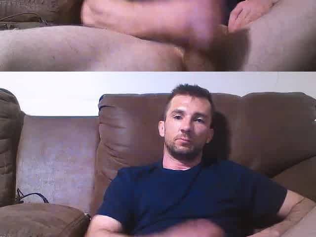 masturbating on the bed, spunk flow