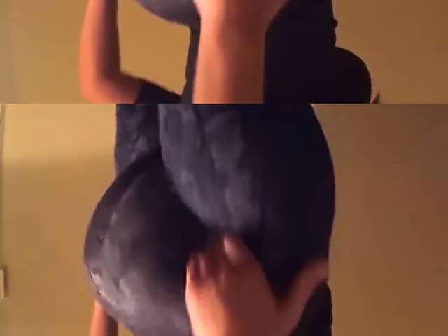 PAWG in Leggings