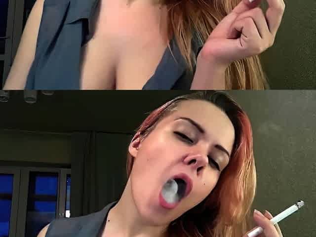 Alexa David - Smoking Fetish Bitch