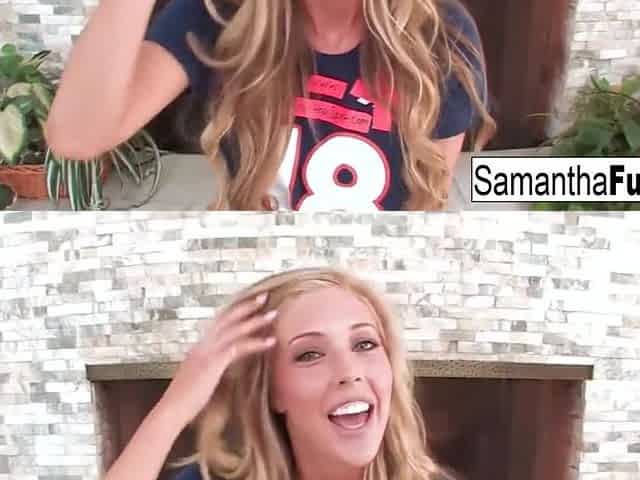 Samantha's BJ Causes a Creampie