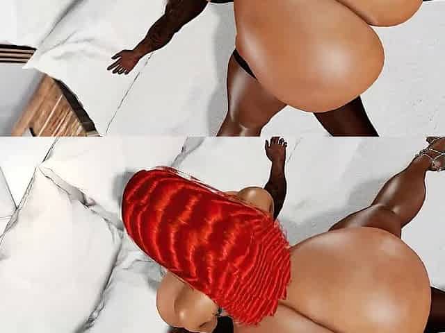 Ebony Santa's Large Butt Christmas