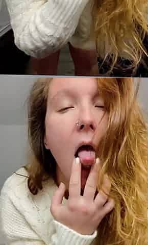 My Lesbian 48F Hairstylist Got This Video of Me Fucking Myself in a Sweater &.. as a Tip
