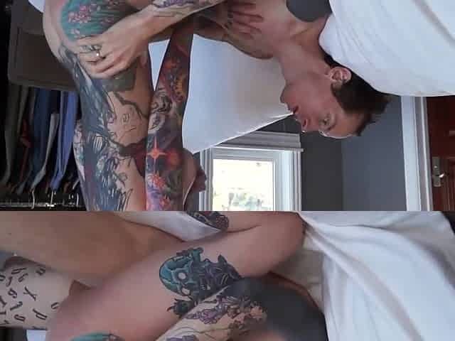Rocky Emerson And Owen Gray In Tattoo Couple Creampie Hookup