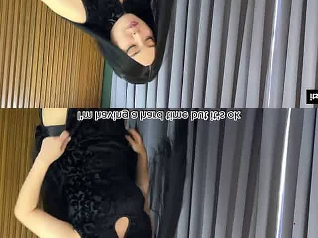 Petite Pinay gf gives loud squealing orgasmic blowjob, railing shaft in missionary, creampie for Chinese New Year.