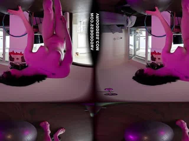 Aloida Does Her Daily Sports Workout Nude And Some Naked Yoga Stretching