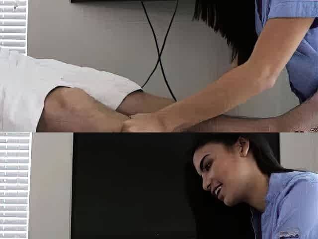 John wants to get off in a big way, but his massage