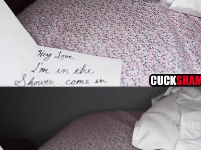 April Fools surprise for cuck spouse - Blake Blossom