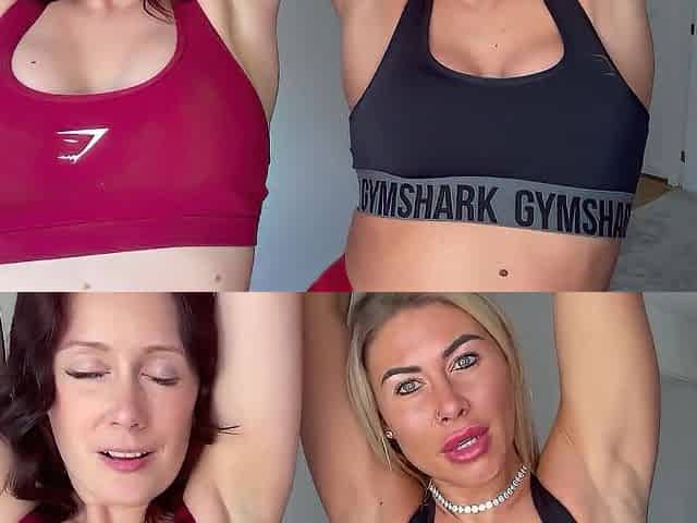 Perspired Stinky Armpit Licking Smelling