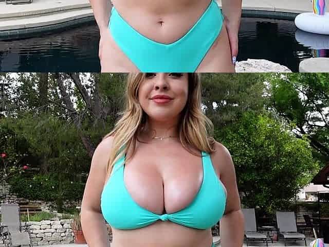 Big boob bikini try on - Ruby May