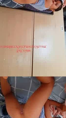 ASS Jerk off instructions from tiny small girl