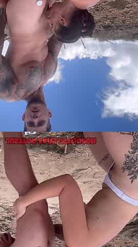 A Stranger Nearly FIND Us? I Suck His Bulky Dick In Public?