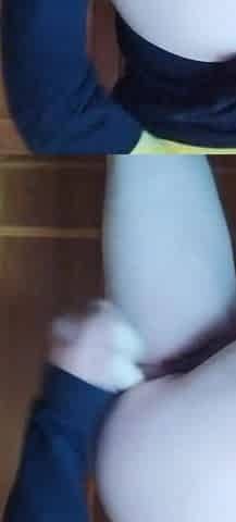 Sound on! 21cm vibrator vs my butt