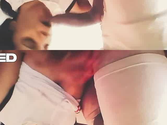 Cuckold Wife At Male Strip Club Giving Blowjob To Big Dick Brown Skin